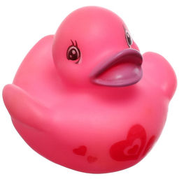 Резиновые игрушки для ванны Крошка Я «Уточки сердечки», в наборе 3 шт., МИКС