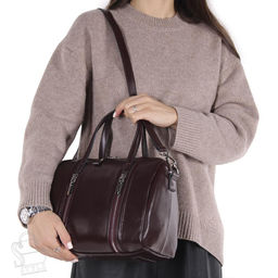 Сумка женская кожаная 9500-2NN wine Natale Navetta  фото 2