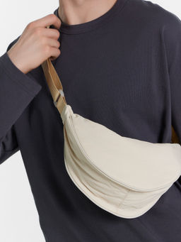 Сумка поясная кремовая - Mark formelle фото 7