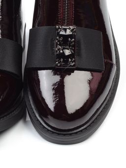 01-CA104-3 WINE Ботинки женские (натуральная кожа, байка) - No name фото 16