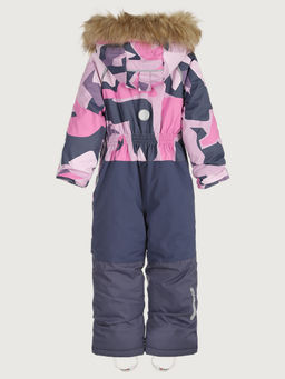 Комбинезон 8з1025 розовый/графит