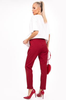 Брюки Саббиани (красный) - Эльза фото 5