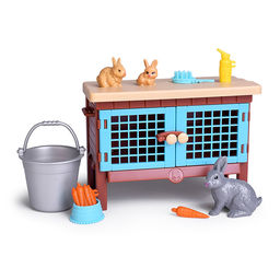 Кукла с аксессуарами "Rabbit care" в коробке