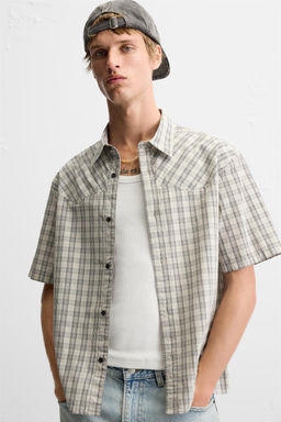 CHECK SHIRT - Zara фото 12