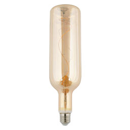 LED-SF21-5W/SOHO/E27/CW GOLDEN GLS77GO Лампа светодиодная SOHO. Золотистая колба. Спиральный филамент. Картон. ТМ Uniel