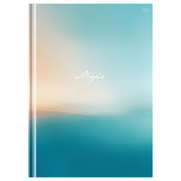 Бизнес-блокнот А4 160л. "Море" ("BG", ББ4т160_лм_тф 09857) матовая ламинация, тиснение фольгой