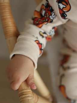 Комбинезон для мальчика с принтом Хот-доги