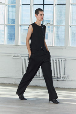 ZW COLLECTION BUTTONED WAISTCOAT TOP - Zara фото 12