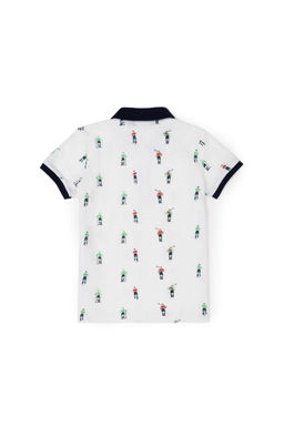 Белая футболка для мальчика - U.s. polo assn фото 3