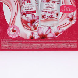 Подарочный набор косметики «Нежность и красота», гель для душа и пена для ванны, 2×250 мл, Чистое счастье