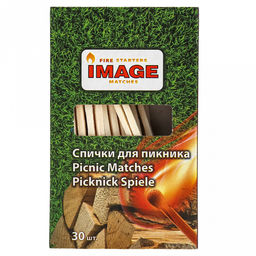 Спички для пикника 30шт, 10,5х6,5х1,6см, длина спички 8,5см, Image (Россия) - Домашняя мода фото 6