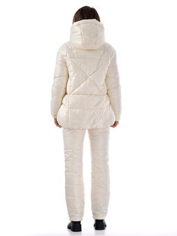 Зимняя куртка с вязанной отделкой - А+б коллекция фото 5