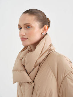 Conso/WDL 230538 - camel Пуховое пальто  фото 2