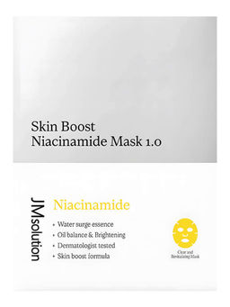 JMsolution Тканевая маска-бустер с ниацинамидом / Skin Boost Niacinamide Mask 1.0, 30 мл