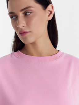 Футболка женская в розовом цвете розовый 112754/1 - Mark formelle фото 4