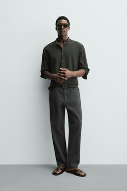 STRAIGHT-LEG JEANS