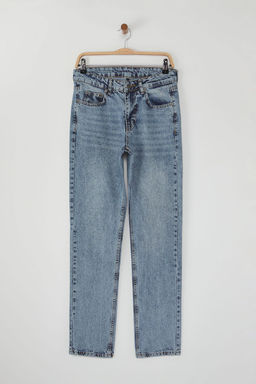 TRENDYOL MAN Lacivert %100 Pamuk Straight Fit Jeans Kot Pantolon TMNAW23JE00023 - Trendyolmilla фото 20