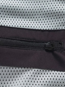 Ветровка женская софтшелл виндстоппер с капюшоном спортивная черного цвета 9616_1Ch