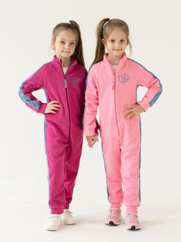 Комбинезон детский розовый пш