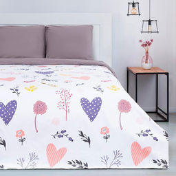 Покрывало Этель Flower garden, 150*215 см, 100% хлопок