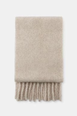 CHUNKY FRINGED SCARF - Zara фото 5