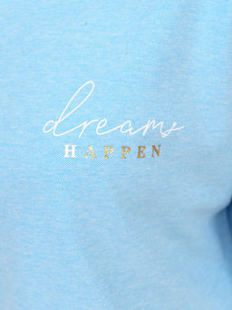 Костюм женский Мегаполис голубой