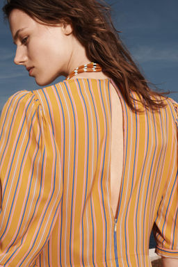 LIMITED EDITION STRIPED MIDI DRESS - Zara фото 13