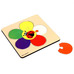 Пазл Цветочек - Лесная мастерская фото 3