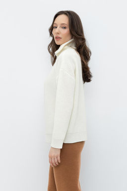 Джемпер Very Neat ЕВ 30106/24ш суровый из шерсти и акрила  фото 2