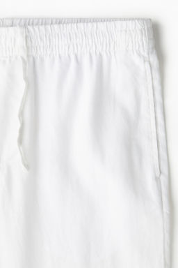 Pantal?n de lino Regular Fit - H&m фото 11