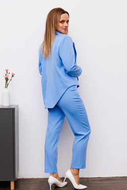 Жакет AURA 1092-164 голубой  фото 6