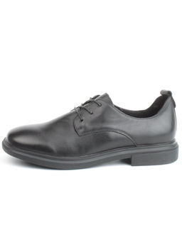 03-DYL59-1 BLACK Полуботинки женские (натуральная кожа)