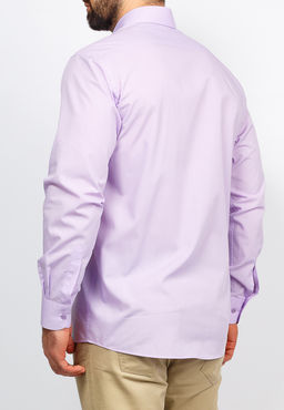 Сорочка мужская длинный рукав CASINO c730/1/pur фото 5