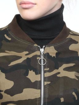 Y7326 Бомбер женский (98% хлопок, 2% эластан) - Fashion фото 4