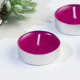 Цена за 2 шт. Набор свечей ароматических чайных «Горная лаванда», в подарочной коробке, 6 шт.