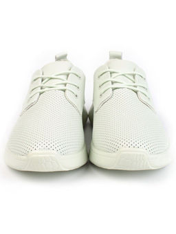 03-PDA156-3 LT. GREEN Полуботинки спортивные женские (натуральная кожа)