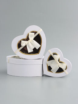 Набор подарочных коробок 3 в 1 сердца, 22?20?9; 18.5?17?7.5; 1 6?14?6 см