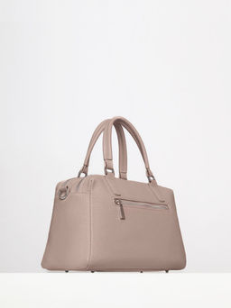 Женская кожаная сумка Richet 2881LN 757 Пудра  фото 6