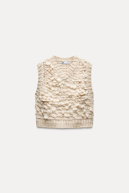 TEXTURED KNIT TOP - Zara фото 5