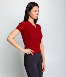 Футболка #КТ933 (3), тёмно-красный - Dommod фото 2