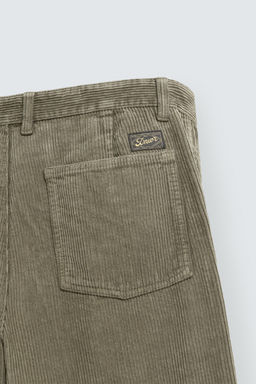 CARROT FIT CORDUROY TROUSERS - Zara фото 9