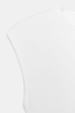 STRETCH RIB T-SHIRT - Zara фото 28