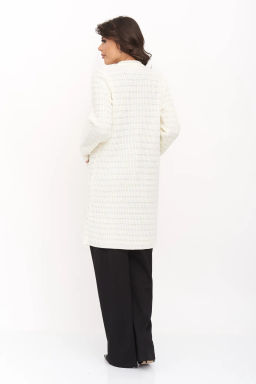 Кардиган 351979/молочный
