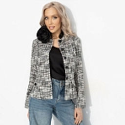 Брошь из органзы, Полуночная роза - Charutti фото 12