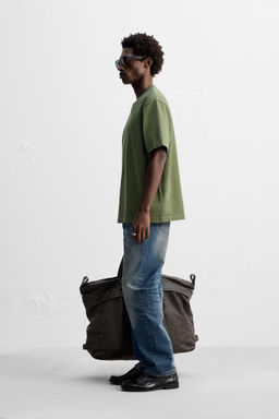 HEAVY WEIGHT SHORT SLEEVE T-SHIRT - Zara фото 39