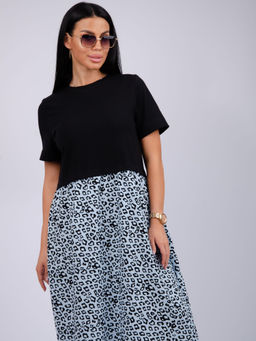 Платье Виттория, вискоза/кулирка До 60 размера - Малина фото 16