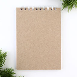 Цена за 5 шт. Скетчбук А6, 40 листов, в мягкой обложке, на гребне, 100 г/м² «Дед Мороз»