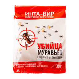 Инта вир средство от муравьев 30г (50шт) - Фаско фото 2