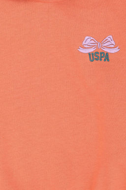 U. S. Polo Assn Толстовка с капюшоном цвета лосося для девочек - U.s. polo assn фото 16