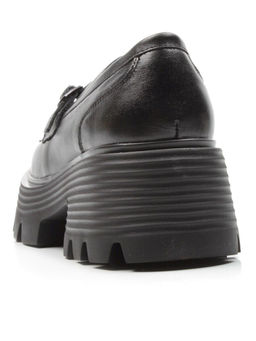 03-5933 BLACK Лоферы женские (натуральная кожа)